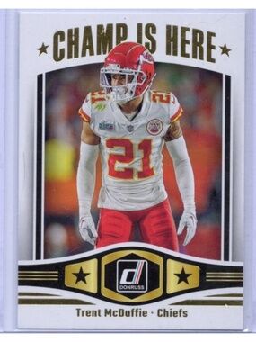 🇨🇦NOW $3🍀 Trent McDuffie 2023 Panini Kansas City Chiefs NFL Football Card